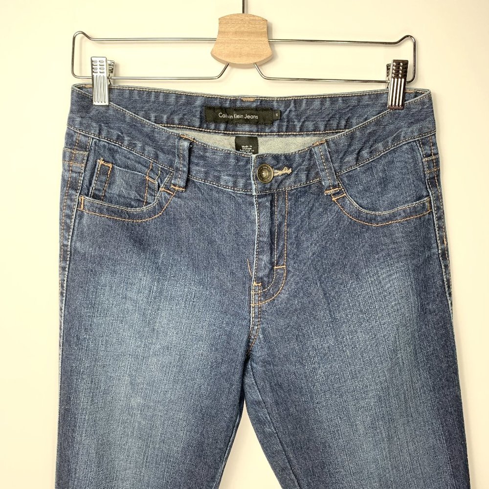 Calvin Klein Bootcut Jeans Denim Size 6 Womens